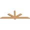 Ekena Millwork Kennewick Timber Gable Bracket, Western Red Cedar, 60"W x 22"H x 1 1/2"D x 3 1/2"F, 9/12 Pitch GBW060X22X0204KEN00SWR - alternate 4
